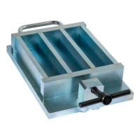 High-precision molds for 3 beams 40x40x160 mm (without hole), EN 1015-11