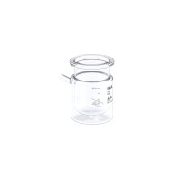HA.gv.dw.0.5 Glass vessel, double-wall, for 0.5 l