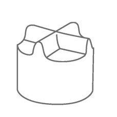 Магнітний якорь IKAFLON 9 crown (5 шт.)