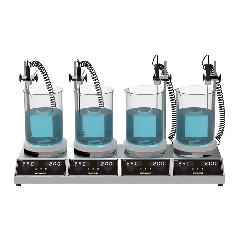 Multi-Position Hotplate Magnetic Stirrer BK-MS300-S2 BK-MS300-S4 BK-MS300-S6