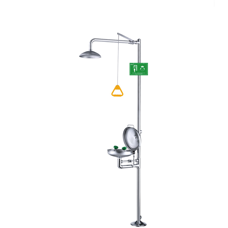 Combination Emergency Shower Eye Washer
