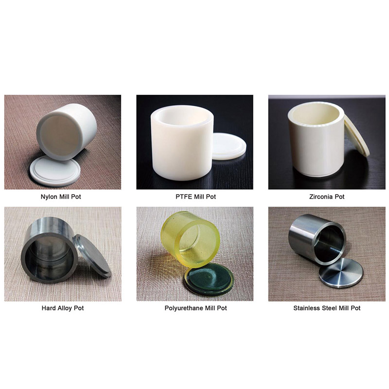 Light Horizontal Planetary Ball Mill