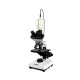 Student Portable Trinocular Electron Microscope Camera Digital