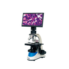 Student Portable Trinocular Electron Microscope Camera Digital