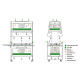 Animal Cage Changing Station